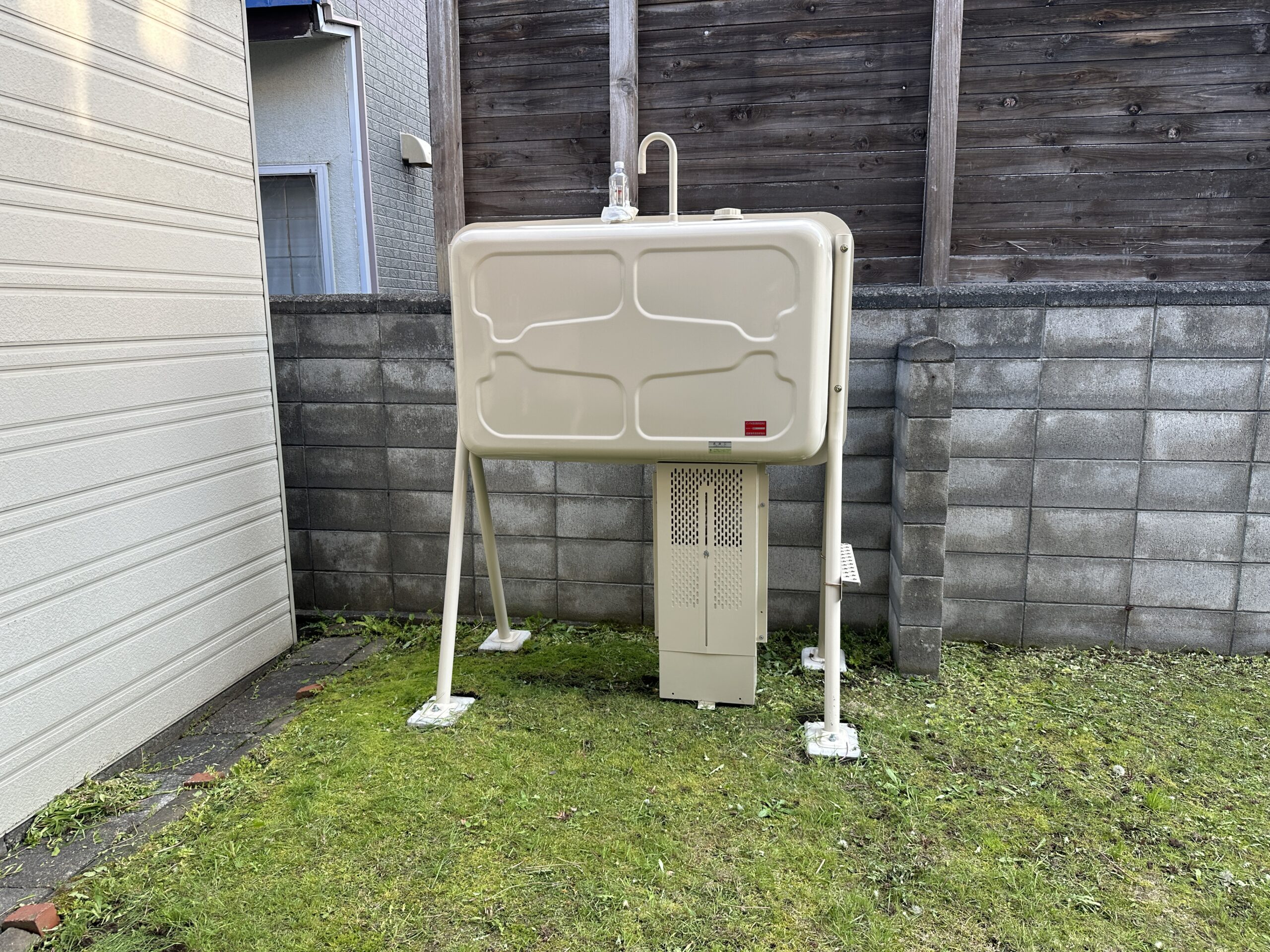 ホームタンクの設置も実績有り👍