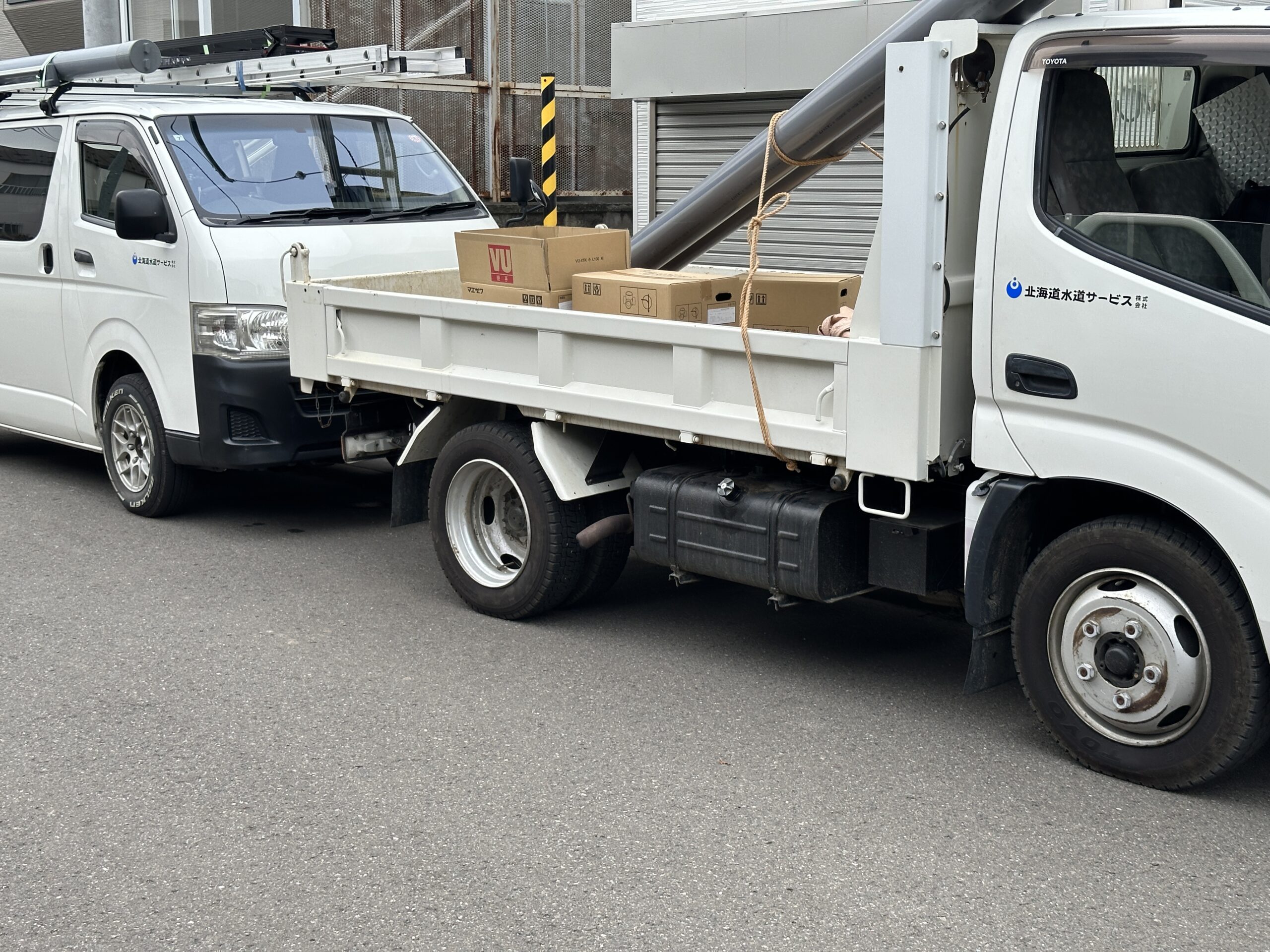 車両も設備もそろってます！だから柔軟に動けます🚐✨