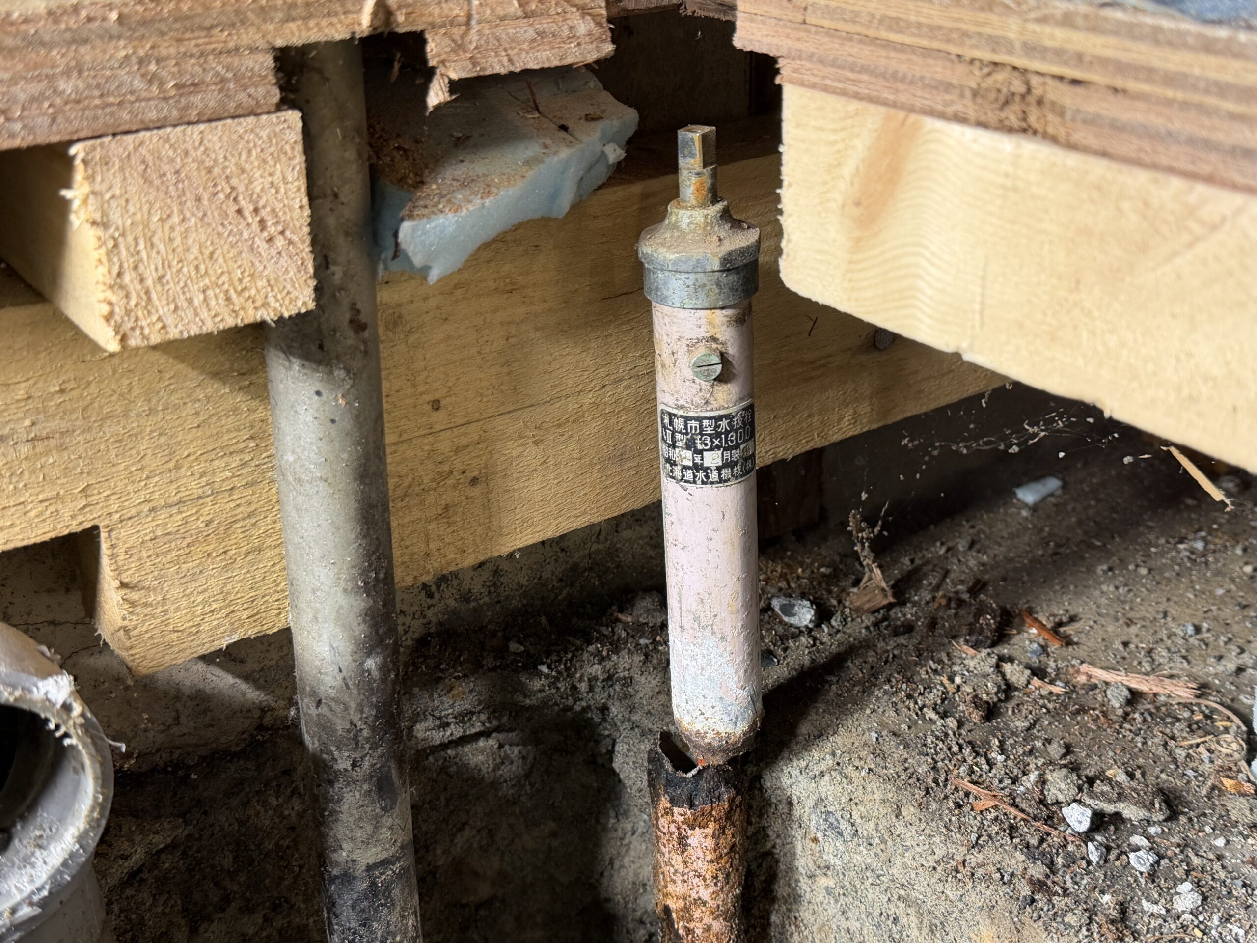 水抜栓の漏水対応。腐食が進み、本体交換まで行ったケース🔧💧