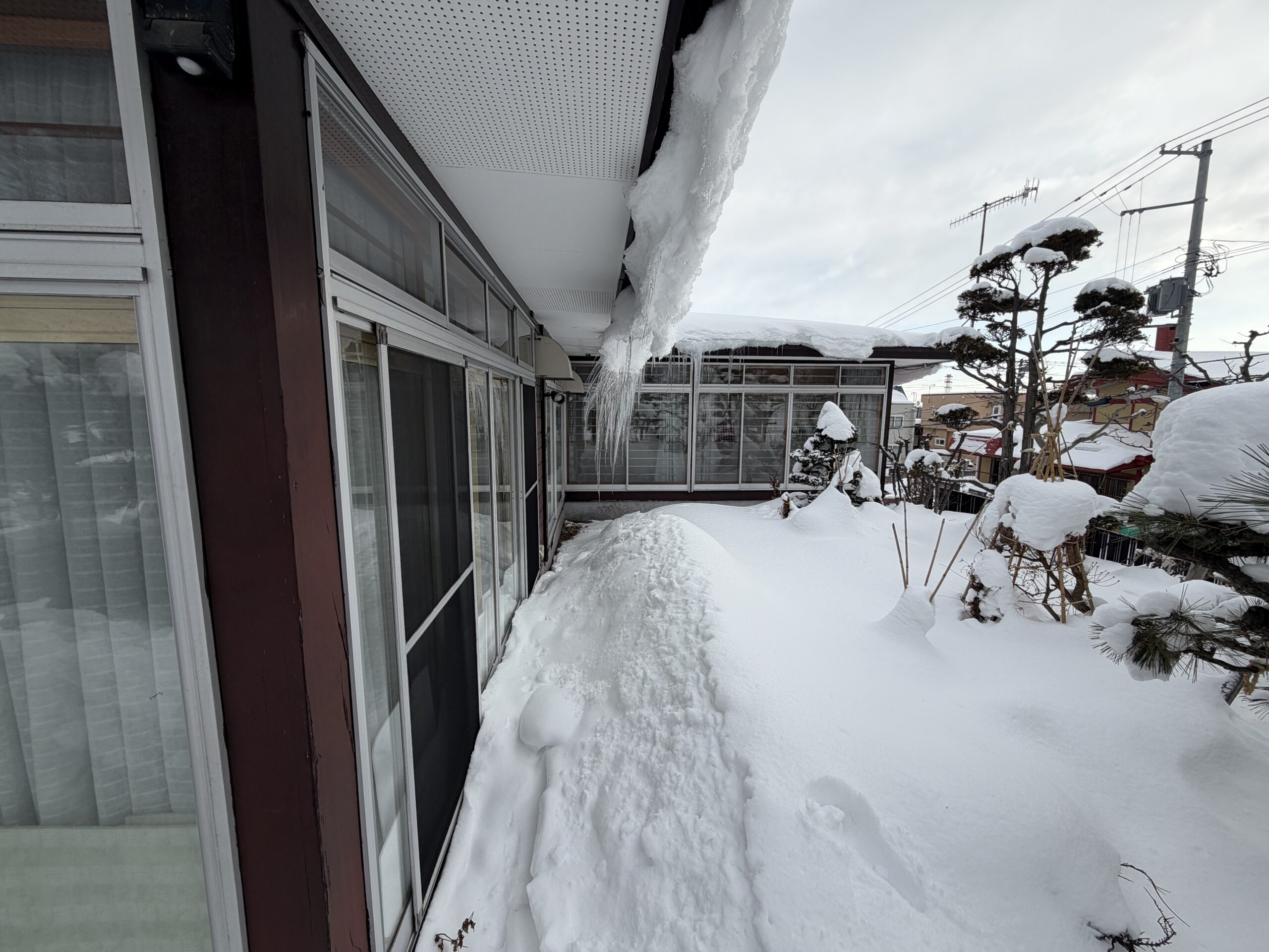 毎年声をかけてもらう、思い入れのある除雪現場⛄