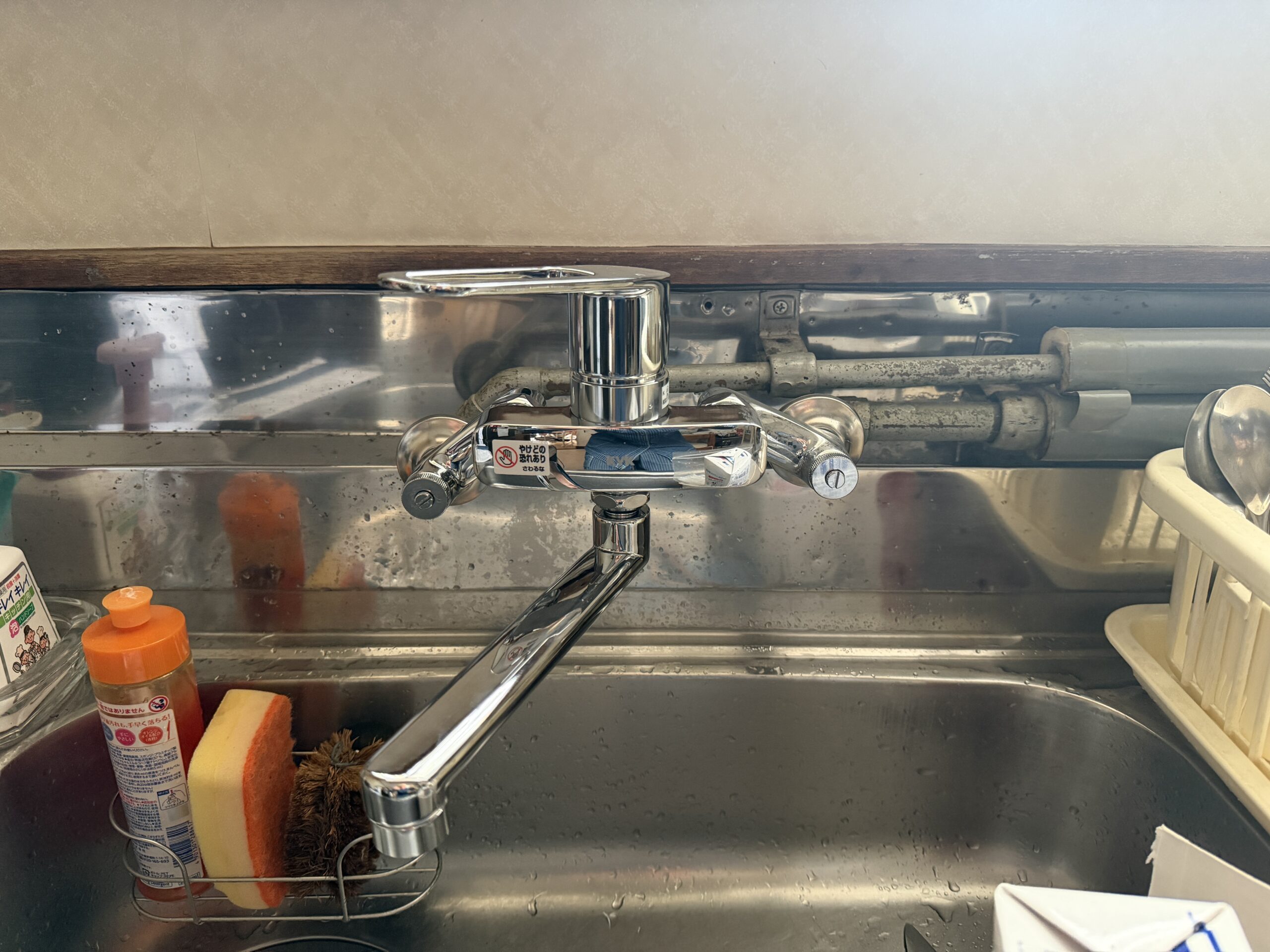 キッチン水栓の水漏れで本体交換しました🚰
