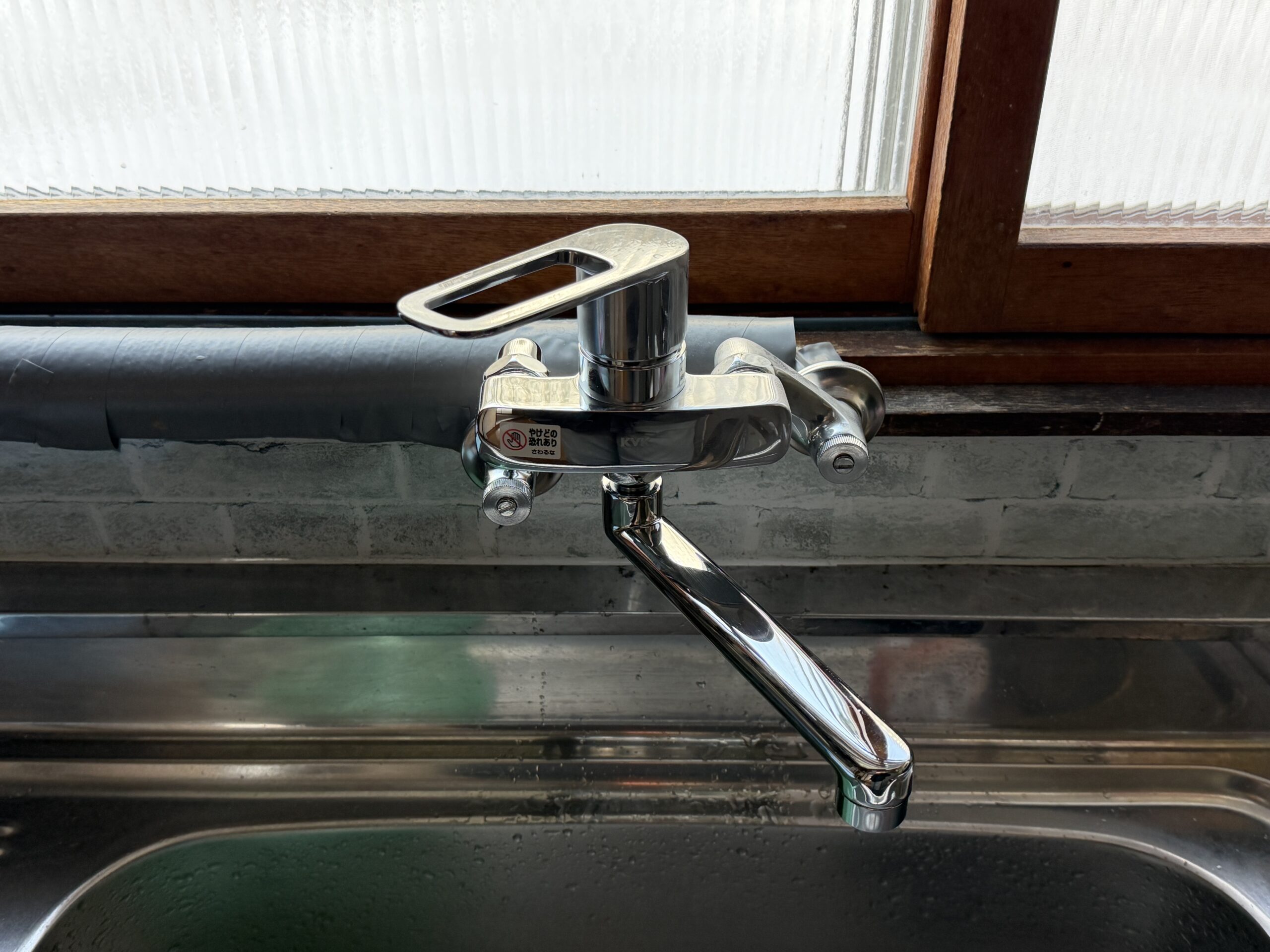 キッチン水栓を交換しました🔧