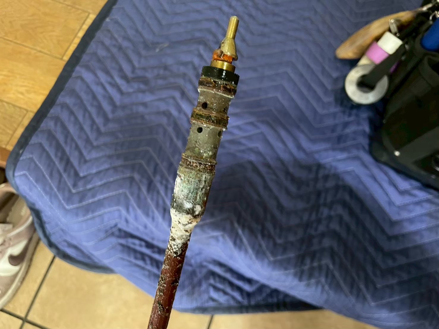 水抜栓のパッキン交換が続いています🔧